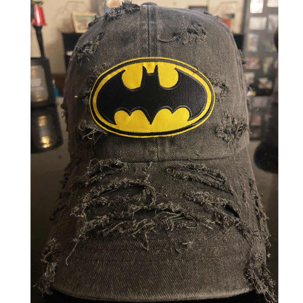 Batman Distressed Dad Cap