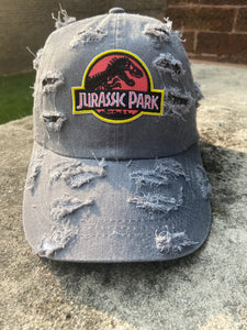 Jurassic Park Distressed Dad Cap