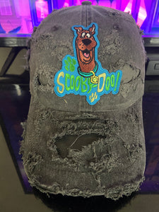 Scooby Doo Distressed Dad cap